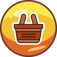 Shopping Basket Vector Icon