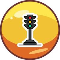 Traffic light Vector Icon