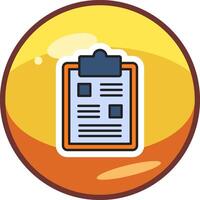 Clipboard Vector Icon