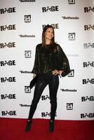 LOS ANGELES - SEPT 30  Alessandra Ambrosio arriving at  the RAGE Game Launch at the Chinatowns Historical Central Plaza on September 30, 2011 in Los Angeles, CA photo