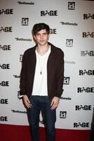 LOS ANGELES - SEPT 30  Carter Jenkins arriving at  the RAGE Game Launch at the Chinatowns Historical Central Plaza on September 30, 2011 in Los Angeles, CA photo