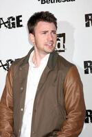 LOS ANGELES - SEPT 30  Chris Evans  arriving at  the RAGE Game Launch at the Chinatowns Historical Central Plaza on September 30, 2011 in Los Angeles, CA photo