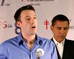 Ben Affleck and Barack Obama photo