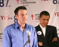 Ben Affleck and Barack Obama photo