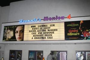 Atmosphere at the Alphabet Killer Screening at the Laemmle's Monica 4 Theaters in Santa Monica, CA November 14, 2008 photo