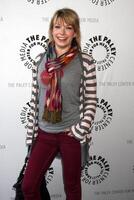 Mary Elizabeth Ellis carriving at the 'It's Always Sunny In Philadelphia' at PaleyFest09 event on April 10 ,2009 at the Arclight Cinemas, Hollywood, California.  2009 photo