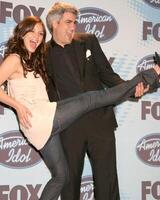 Katharine McPhee  Taylor Hicks American Idol 5 Finale Kodak Theater Hollywood,  CA May 24, 2006 photo