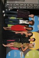 High School Musical Cast Lucas Grabeel, Corbin Bleu, Monique Coleman, Vanessa Anne Hudgens, Zac Efron, and Ashley Tisdale 2006 Billboard Music Awards Press Room MGM Garden Arena December 4, 2006 photo