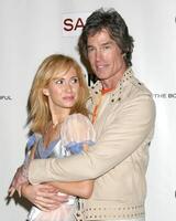 Ashley Jones  Ronn Moss Bold and the Beautiful celebrates 5 year anniversary of SAP simicast CBS Television City Los Angeles, CA April 25, 2006 photo