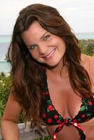 Heather Tom in Bora Bora photo