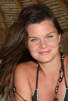 Heather Tom in Bora Bora photo