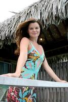 Heather Tom in Bora Bora photo