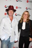 Rob Morrow  Wife arriving at the CBS Fall Preveiw Party My House  Club Los Angeles, CA September 16, 2009 photo