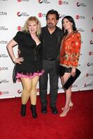 Kirsten Vangsness,  Joe Mantegna   Paget Brewster arriving at the CBS Fall Preveiw Party My House  Club Los Angeles, CA September 16, 2009 photo