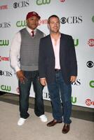 LL Cool J  Chris O'Donnell  arriving at the CBS  Showtime  CW CBS Television Distribution TCA Stars Party at the Huntington Library in San Marino, CA  on August 3, 2009   2009 photo