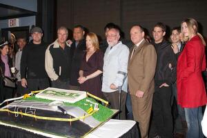 the Cast of CSI  including Lawrence Fishburne, William Petersen, and Marg Helgenberger photo