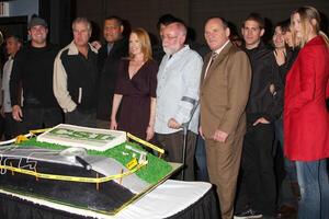 the Cast of CSI  including Lawrence Fishburne, William Petersen, and Marg Helgenberger photo