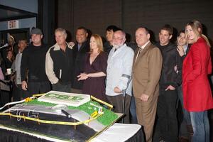 the Cast of CSI  including Lawrence Fishburne, William Petersen, and Marg Helgenberger photo