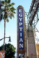 Egyptian Theater Marquee  at the Hollywood Walk of Fame Ceremony for James Cameron Egyptian Theater Sidewalk Los Angeles,  CA December 18, 2009 photo