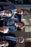 Arnold Schwarzenegger, Sigourney Weaver, James Cameron  City Officials  at the Hollywood Walk of Fame Ceremony for James Cameron Egyptian Theater Sidewalk Los Angeles,  CA December 18, 2009 photo