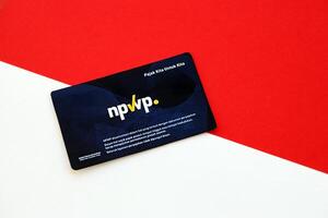 Indonesia NPWP new tax id Number card originally called Nomor Pokok Wajib Pajak photo
