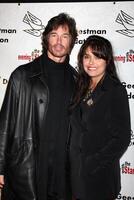 Ronn Moss  wife Devin DeVasquez 2009 Evening with the Stars Celebrity Gala for the Desi Geestman Foundation Gilmore Adobe at Farmer's Market Los Angeles,  CA October 10,  2009 photo