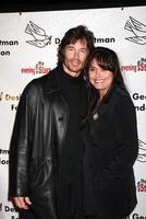 Ronn Moss  wife Devin DeVasquez 2009 Evening with the Stars Celebrity Gala for the Desi Geestman Foundation Gilmore Adobe at Farmer's Market Los Angeles,  CA October 10,  2009 photo