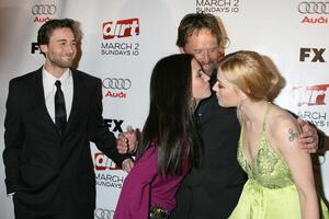 Ryan Egold, Courteney Cox, Jeffrey Nordling, and Alexandra Breckenridge Dirt Season Two Premiere Screening ArcLight Theaters Los Angeles, CA February 28, 2008 photo