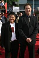 Jet Li  Brendan Fraser  arriving at the 2008 ESPY Awards at the Nokia Theater in Los Angeles, CA on July 16, 2008 photo