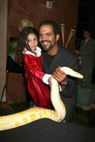 Kristoff St John  his daughter Lola Children's Heart Institue Fund Gala Hyatt Regency La Jolla LaJolla,  CA November 3, 2007 photo