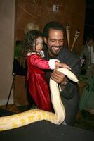 Kristoff St John  his daughter Lola Children's Heart Institue Fund Gala Hyatt Regency La Jolla LaJolla,  CA November 3, 2007 photo