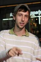 Joel David Moore arriving at the premiere of Eagle Eye at Mann's Chinese Theater in Los Angeles ,CA on September 16, 2008 photo