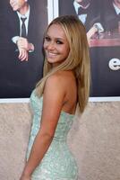 Hayden Panettiere  arriving at the Entourage 6th Season Premiere  at the Paramount Theater on the Paramount Pictures Studio Lot in Los Angeles, CAon July 9, 2009 photo