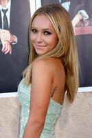 Hayden Panettiere  arriving at the Entourage 6th Season Premiere  at the Paramount Theater on the Paramount Pictures Studio Lot in Los Angeles, CAon July 9, 2009 photo