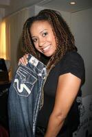 Traci Thoms at the GBK Emmy Gifting Suites at the Mondrian Hotel  in West Los Angeles, CA on September 19, 2008 photo