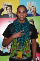 Dijon Talton  arriving at the Glee Premiere Event at the Santa Monica High School in Santa Monica , CA  on May 11, 2009 photo