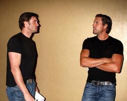 Daniel Goddard  Joshua Morrow  at the Goddard  Morrow Fan Event Saturday night   at the Sheraton Universal Hotel in  Los Angeles, CA on August 29, 2009 photo