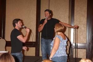 Daniel Goddard   Joshua Morrow   at the Goddard  Morrow Fan Event Saturday night   at the Sheraton Universal Hotel in  Los Angeles, CA on August 29, 2009 photo