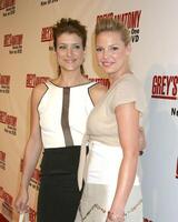 Kate Walsh Katherine Heigl Grey's Anatomy 1st Season DVD Release Party Geisha House Los Angeles, CA February 13, 2006 photo
