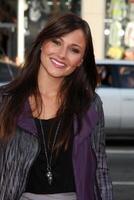 briana evigan llegando a el mundo estreno de resaca a de grauman chino teatro en los ángeles, California en junio 1, 2009 2009 foto