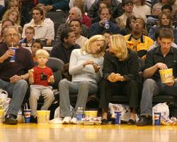 Sharon Stone son Roan  and Friends Harlem Globetrotters Game Staples Center Los Angeles, CA February 20, 2006 photo