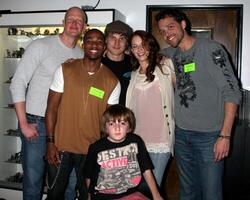 Derek Mears, Arlen Escarpeta, Tavis Van Winkle, Caleb Guss, Amanda Righetti, and Nick Mennell photo