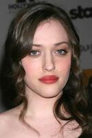 Kat Dennings arriving to the Hollywood Film Festival Awards Gala at the Beverly Hilton Hotel in Beverly Hills, CA  on October 27, 2008 photo