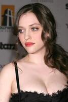 Kat Dennings arriving to the Hollywood Film Festival Awards Gala at the Beverly Hilton Hotel in Beverly Hills, CA  on October 27, 2008 photo