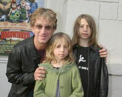 Andy Dick and his children Hoodwinked Premiere Festival Theater Westwood, CA December 10, 2005 photo