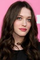 Kat Dennings  on the red carpet arrivimg at the premiere of House Bunny at the Mann's Village Theater in Westwood, CA on August 20, 2008 photo