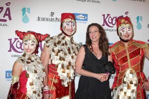 Virginia Madsen Kooza A Cirque du Soliel Production Opening Night - Santa Monica  Santa Monica Pier Parking Lot Santa Monica,  CA October 16, 2009 photo