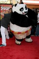 Jack negro llegando a el kung fu panda misterios de el furioso cinco DVD debut a de gaumán chino teatro en los ángeles, California en noviembre 9, 2008 foto