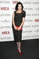 Dita Von Teese Murakami Exhibition at the Geffen Contemporary at MOCA Gala iho Louis Vuitton Artistic Director, Marc Jacobs Los Angeles, CA October 28, 2007 photo