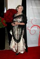 Cloris Leachman  arriving at the 2008 Crystal  Lucy Awards at the Beverly Hilton Hotel in Beverly Hills, CA June 17, 2008 photo